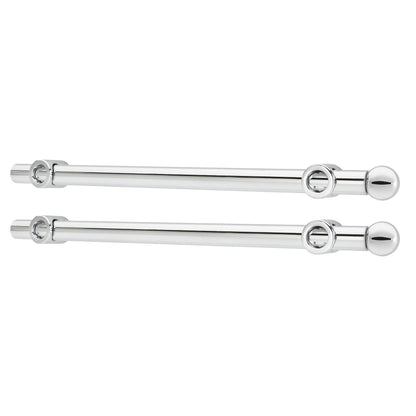 Rev-A-Shelf 14" Extendable Metal Closet Valet Rod, CVR-14-CR (2 Pack)