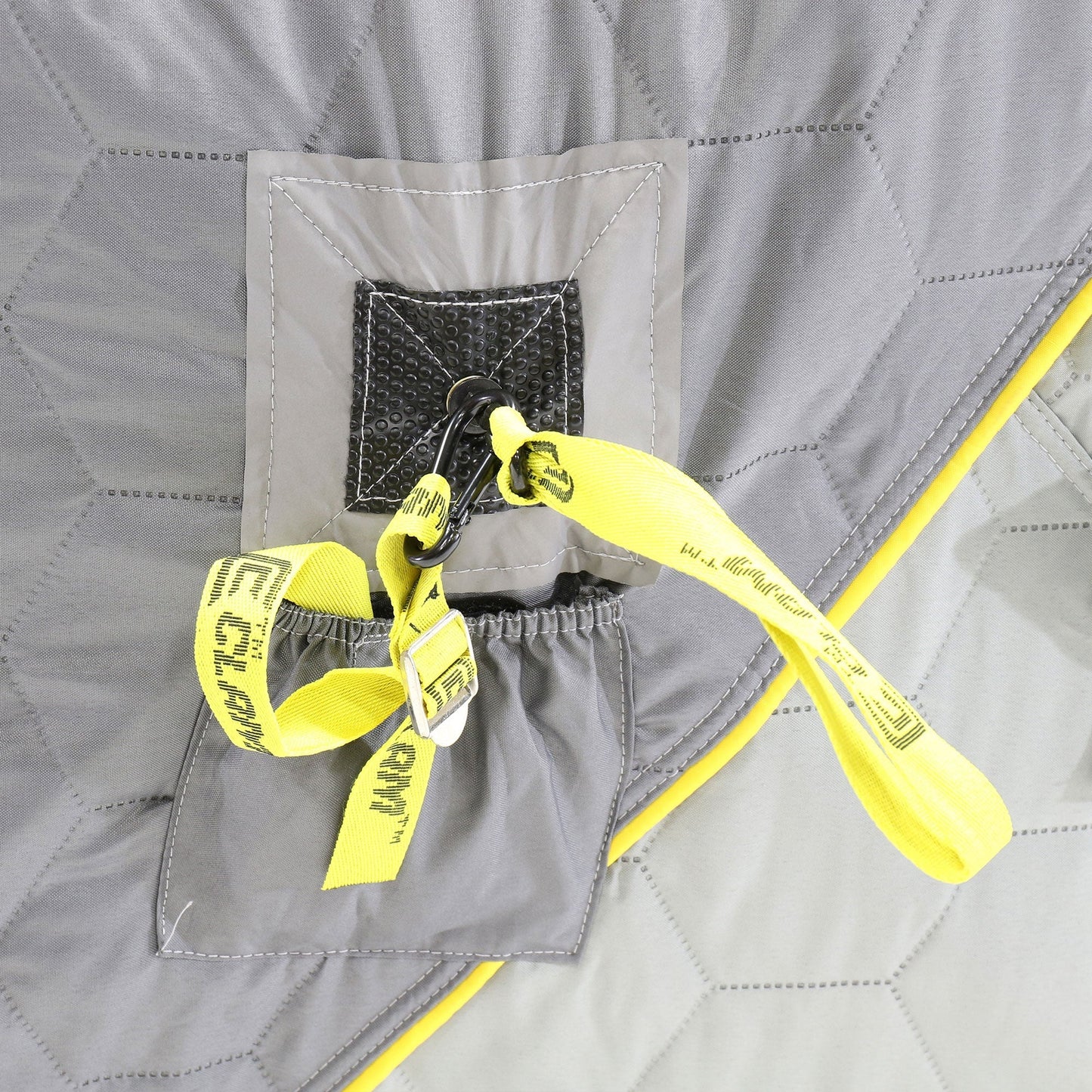 CLAM 14471 Portable 9 Ft Jason Mitchell X5000 Ice Fish Thermal Hub Shelter Tent