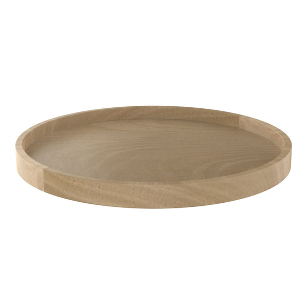 Rev-A-Shelf 18" Lazy Susan Wooden Circle 1-Shelf w/ Swivel Bearings, 4WLS001-18B52