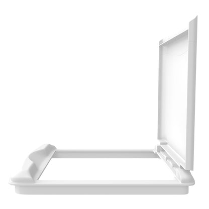 Rev-A-Shelf 35 qt. Trash Can Replacement Lid, White (Lid Only), RV-35-LID-1