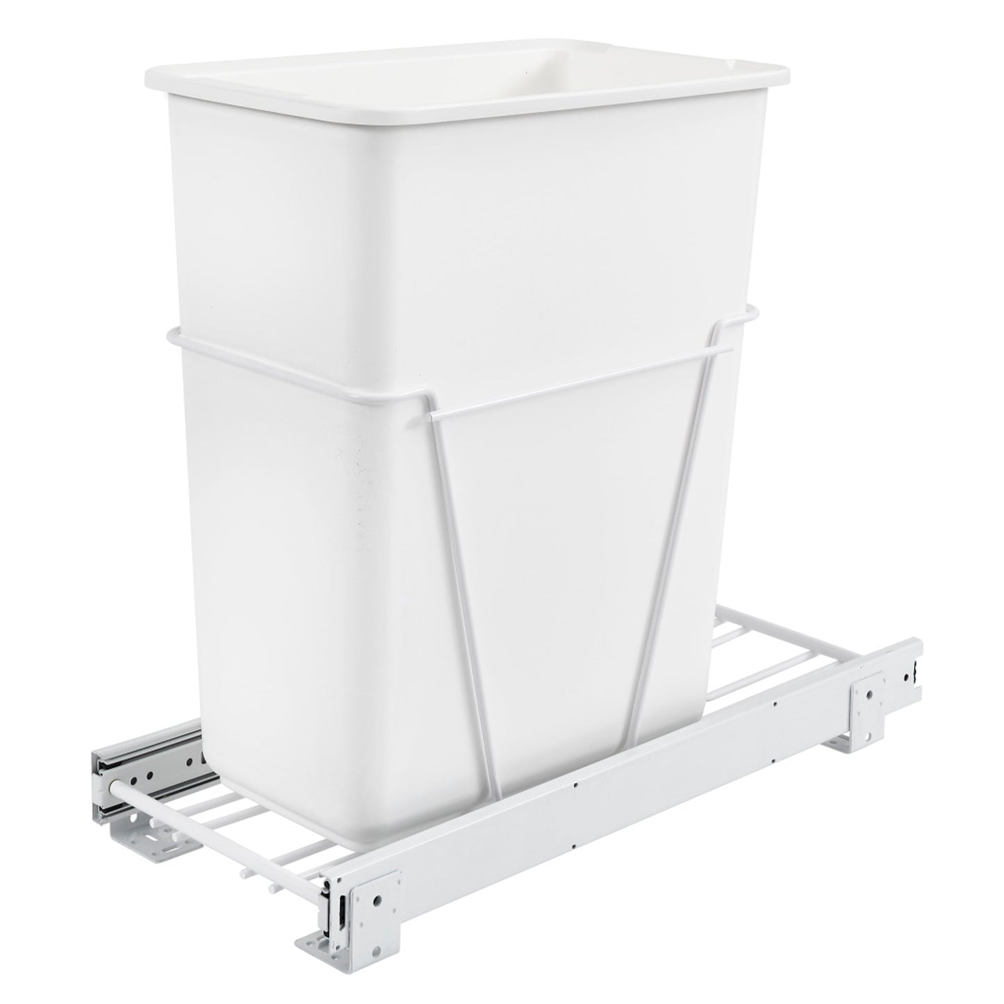 Rev-A-Shelf Single Pullout Kitchen Cabinet Trash Can 30 qt., RV-9PB S