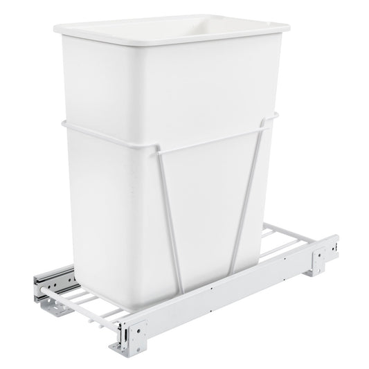 Rev-A-Shelf Single Pullout Kitchen Cabinet Trash Can 30 qt., RV-9PB S