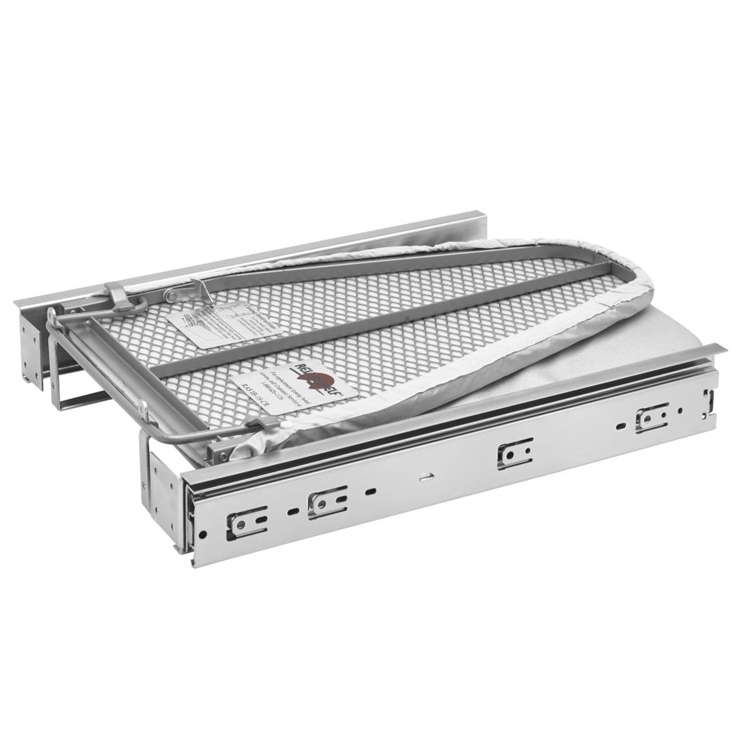 Rev-A-Shelf Pullout Foldaway Ironing Board for Vanity Cabinet Drawer, VIB-20CR