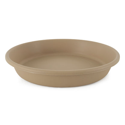 The HC Companies 21 Inch Planter Saucer for Classic Pot Containers, Sandstone