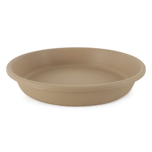 The HC Companies 21 Inch Planter Saucer for Classic Pot Containers, Sandstone