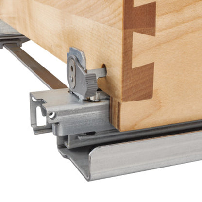 Rev-A-Shelf Dual Pullout Trash Cans 50 qt. with Soft-close Slides, 4WCSC-2150DM-2