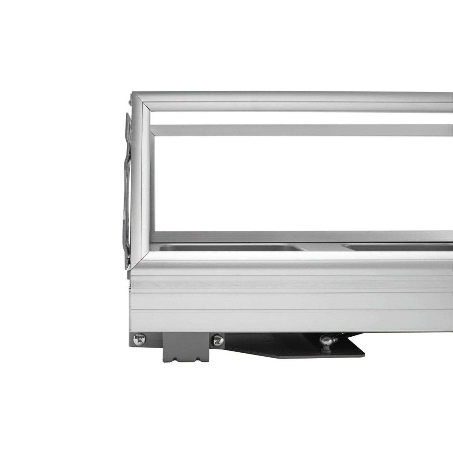 Rev-A-Shelf Double Pullout Kitchen Trash Can 50 qt., Silver, 5149-2150DM-217