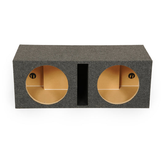 Q Power QBASS Dual 10 Inch Heavy Duty Car Audio Subwoofer Enclosure Box - Find Fresh Goods