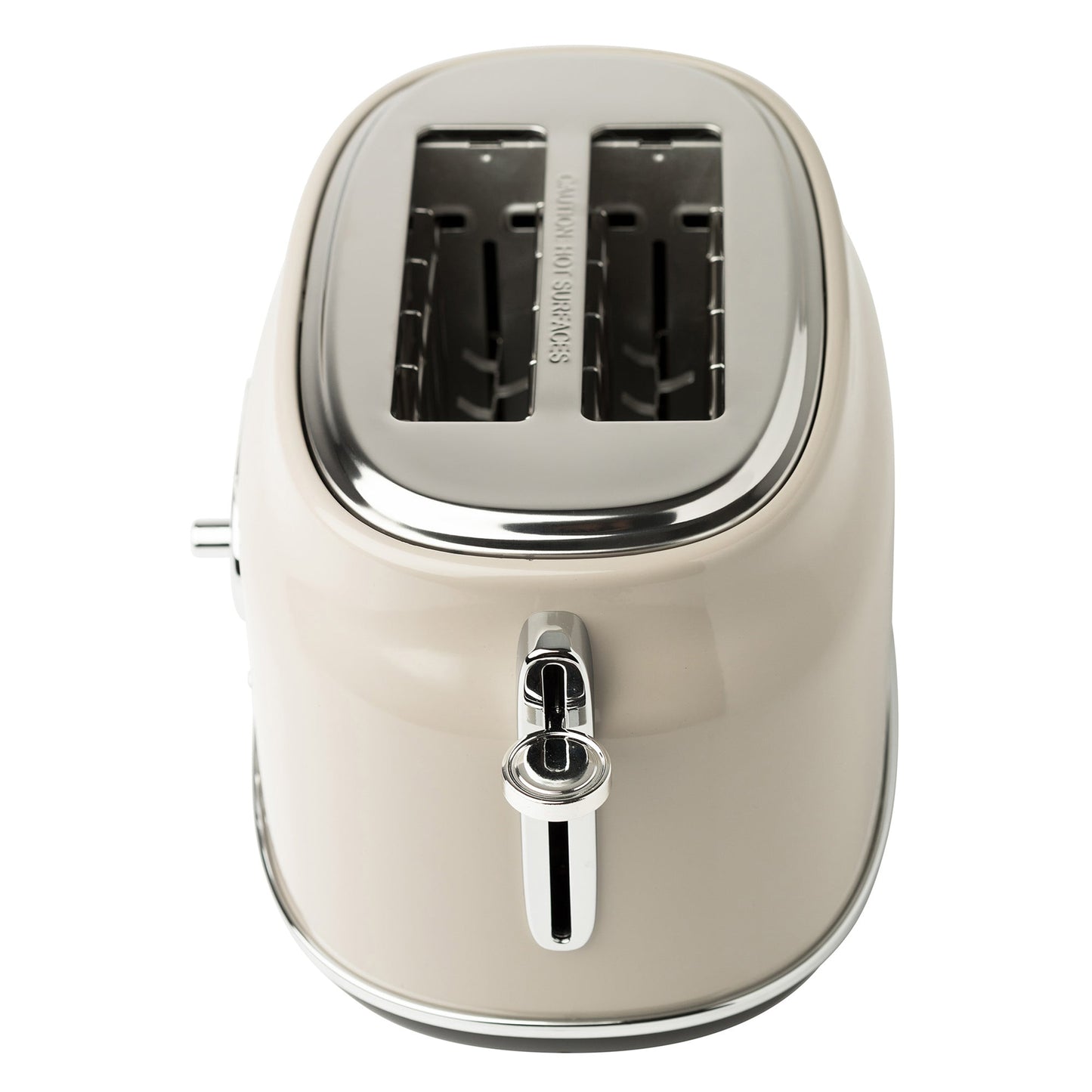 Haden Dorset 2 Slice Wide Slot Toaster & Electric Water Kettle, Putty & Chrome