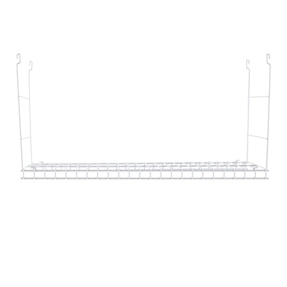 Rubbermaid 24" Universal Closet Steel Wire Added Storage Hanging Shelf (2 Pack)