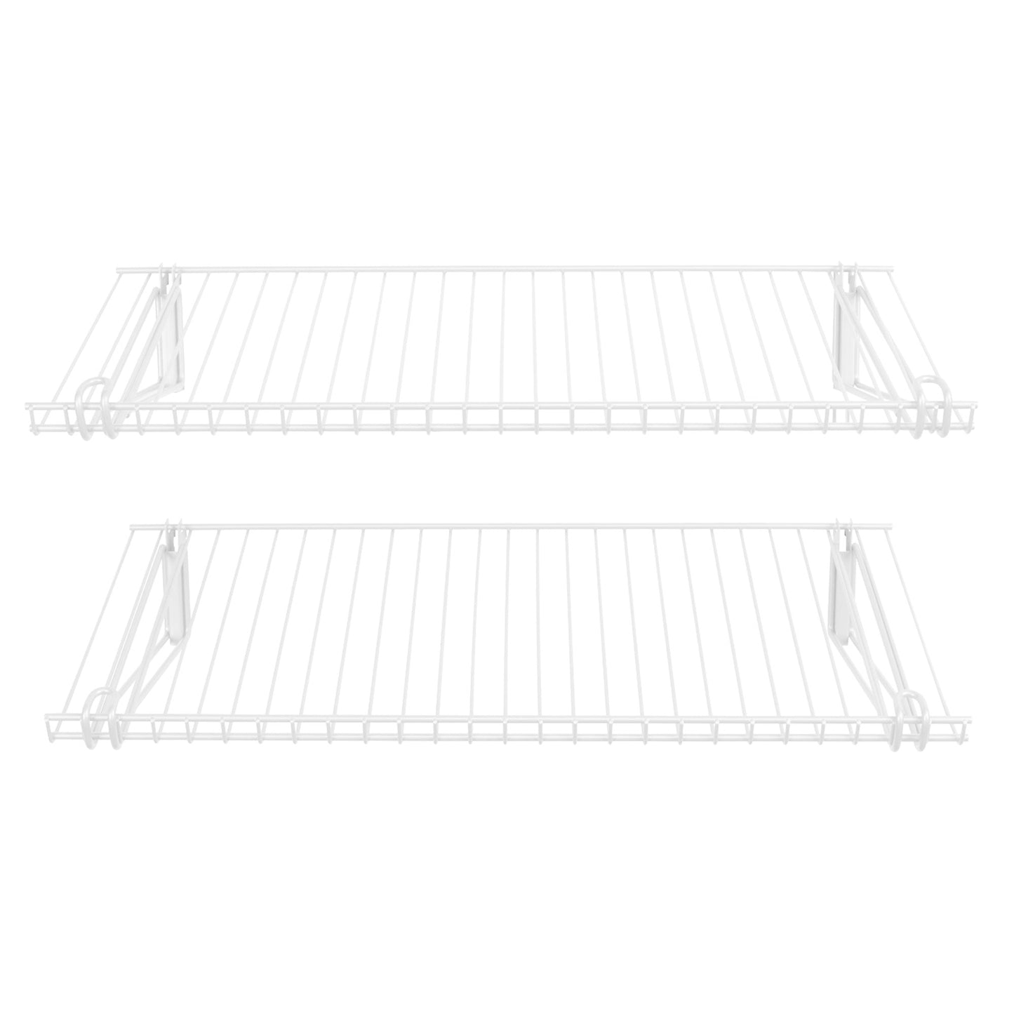 Rubbermaid FG3H9100WHT Configurations Accessories 26-Inch Shelving Kit, White