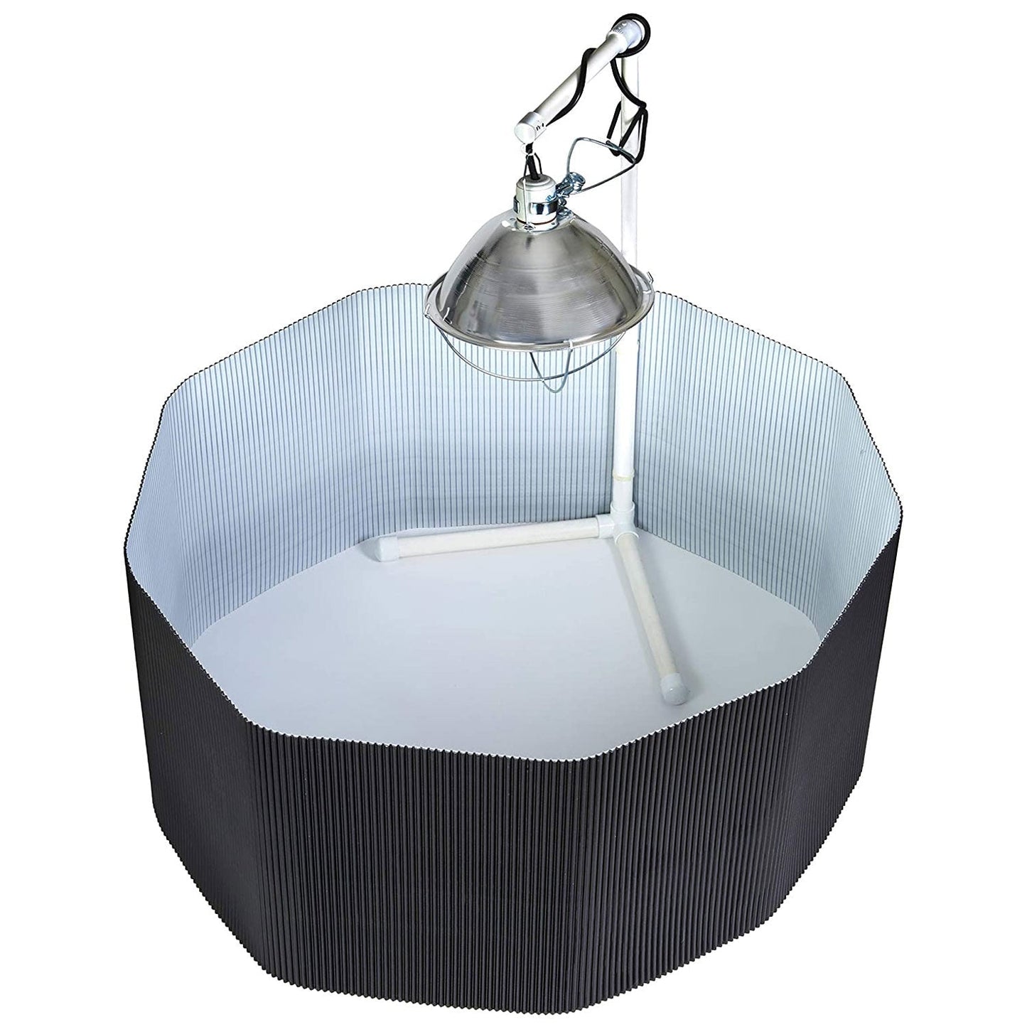 Little Giant Farm Chick/Chicken/Hen/Pullet Brooder Round Plastic Nesting Box Set