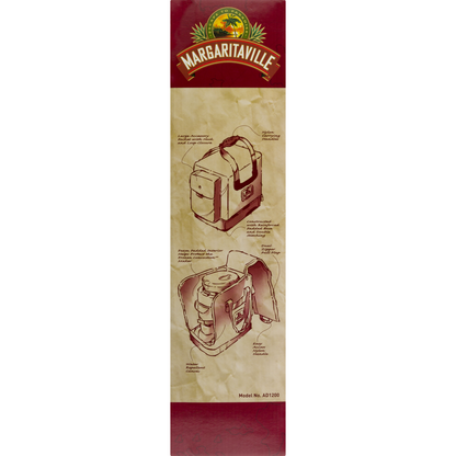 Margaritaville Frozen Concoction Maker Bag (AD1200-000-000)