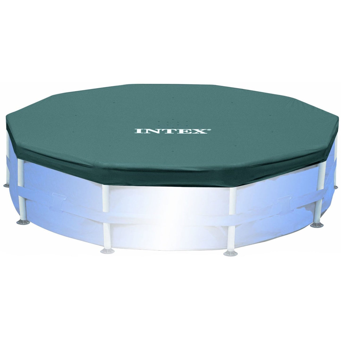 Intex Steel Frame Pool Ladder for 42' Wall Height & 15' Round Pool Debris Cover