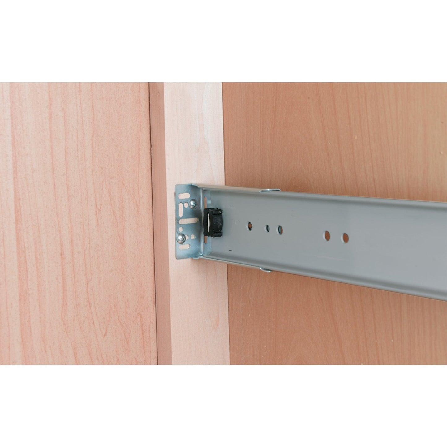 Rev-A-Shelf Single Pullout Top Mount Trash Can 35 qt., White, 4WCTM-12DM1-175