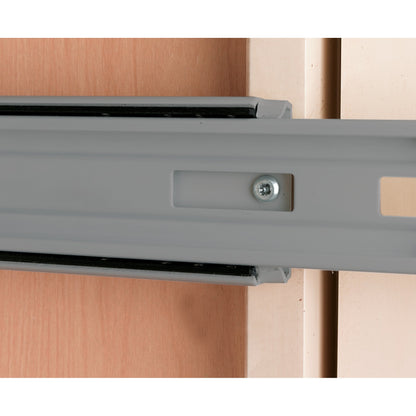 Rev-A-Shelf Pullout Top Mount Trash Can w/ Soft-close, 35 qt., 4WCTM-12BBSCDM1