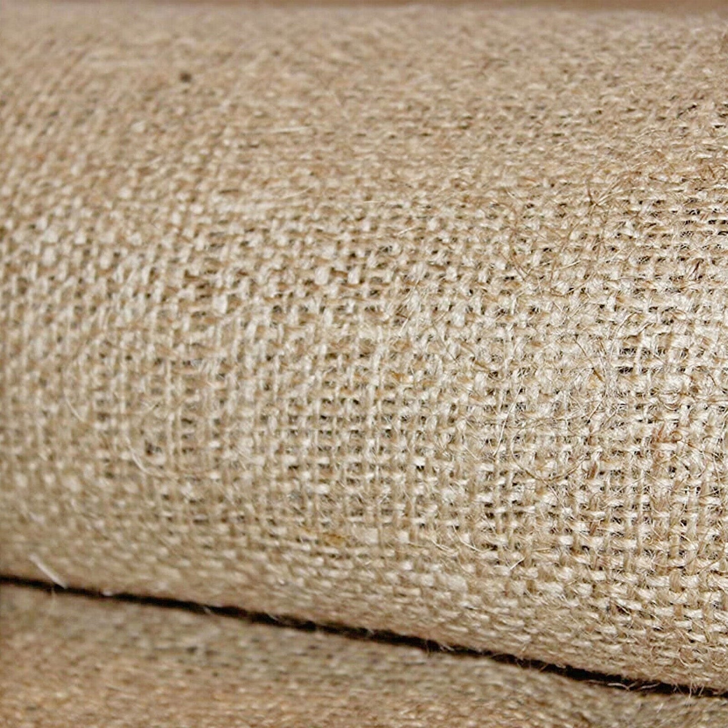 Dewitt 5.5oz 3' x 250' Medium Weave Natural Burlap Cloth Liner for Weed Control