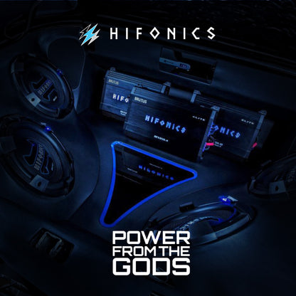 Hifonics Zeus 3200W Max Class D Monoblock Car Audio Amp & Bass Knob, ZXX-3200.1D - Find Fresh Goods