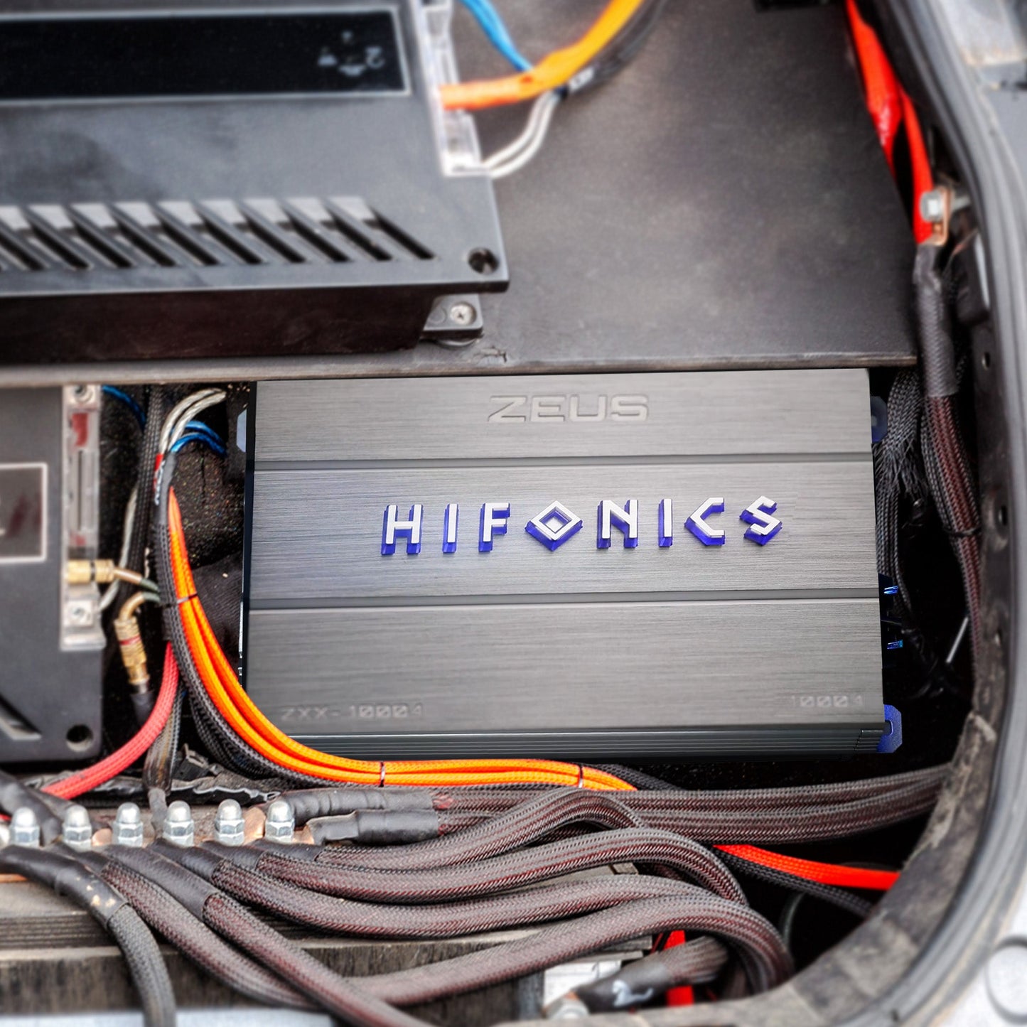 Hifonics ZXX-1000.4 1000 Watt 4 Channel Class A/B Bridgeable Car Amp Amplifier - Find Fresh Goods