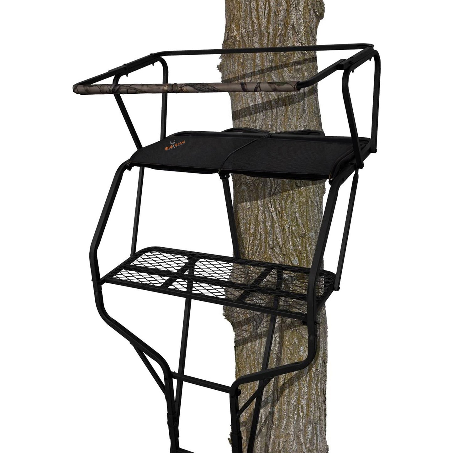 Big Game Guardian XLT 18 Foot 2 Person Deer Hunting Ladder Climbing Tree Stand