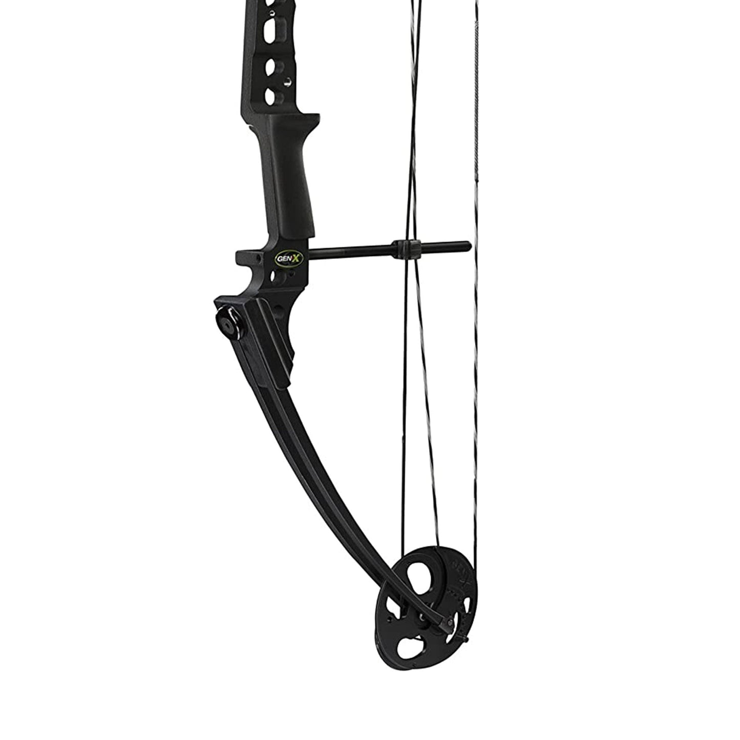 Genesis Gen-X Lightweight Archery Hunting Compound Bow, Draw Hand-Right, Black