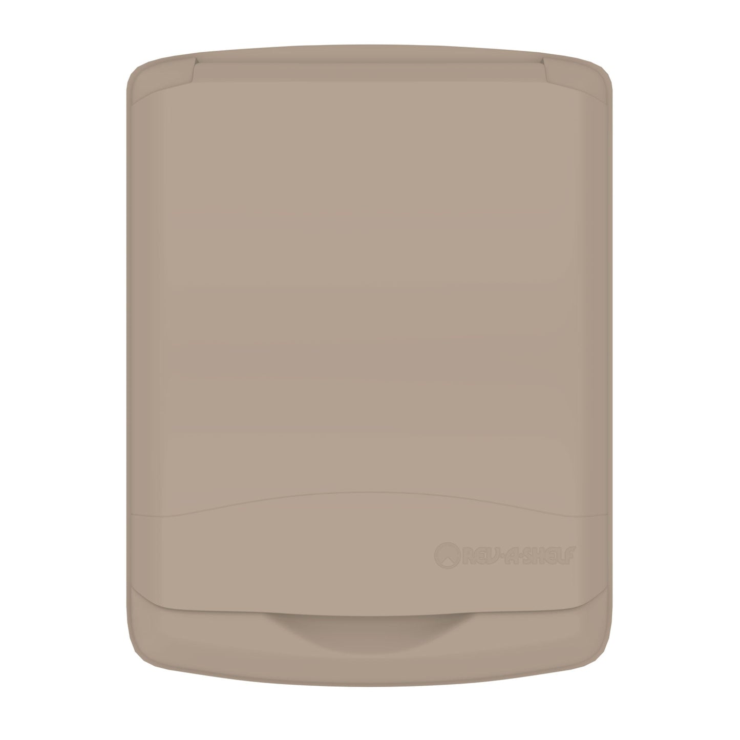 Rev-A-Shelf 35 Qt Trash Can Replacement Lid, Champagne (Lid Only) RV-35-LID-12-1