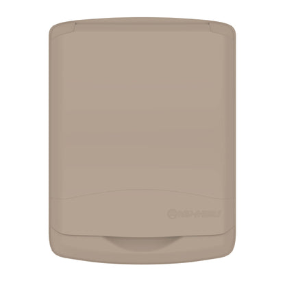 Rev-A-Shelf 35 Qt Trash Can Replacement Lid, Champagne (Lid Only) RV-35-LID-12-1