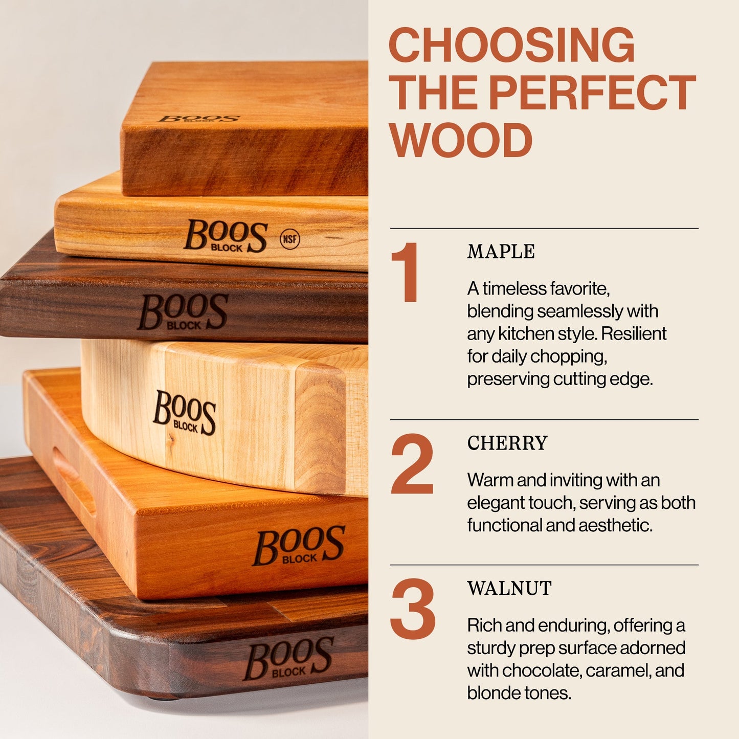 John Boos Maple Wood Edge Grain Reversible Cutting Board, 24 x 18 x 1.5 Inches