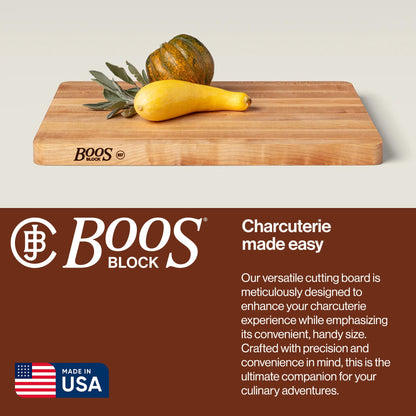 John Boos Chop N Slice Large Maple Wood End Grain Cutting Board, 20"x15"x1.25"