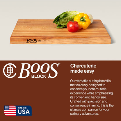 John Boos Maple Wood Edge Grain Reversible Cutting Board, 20 x 15 x 1.5 Inches