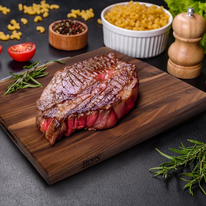 John Boos Walnut Wood Edge Grain Reversible Cutting Board, 24 x 18 x 1.5 Inches