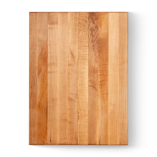 John Boos Maple Wood End Grain Cutting Board for Kitchen Prep, 24" x 18" x 2.25"