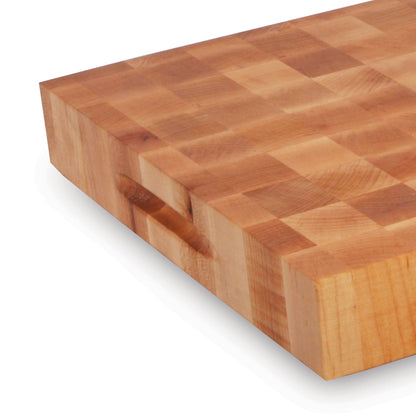 John Boos Large Maple Wood End Grain Cutting Board for Kitchen 20" x 15" x 2.25"