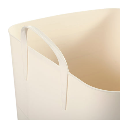 Life Story Tub Basket 6.6 Gal Plastic Storage Tote w/ Carry Handles (12 Pack)