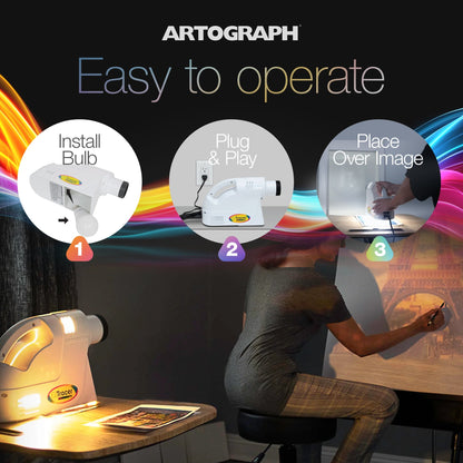 Artograph EZ Tracer Opaque Art Projector, Picture Enlarger for Tracing & Drawing