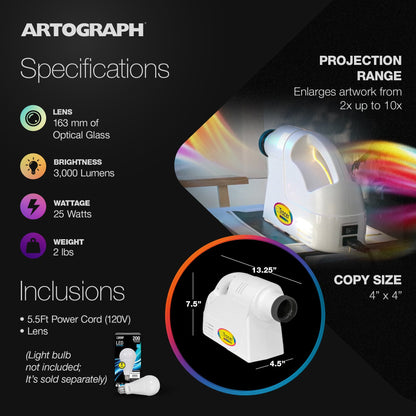 Artograph EZ Tracer Opaque Art Projector, Picture Enlarger for Tracing & Drawing