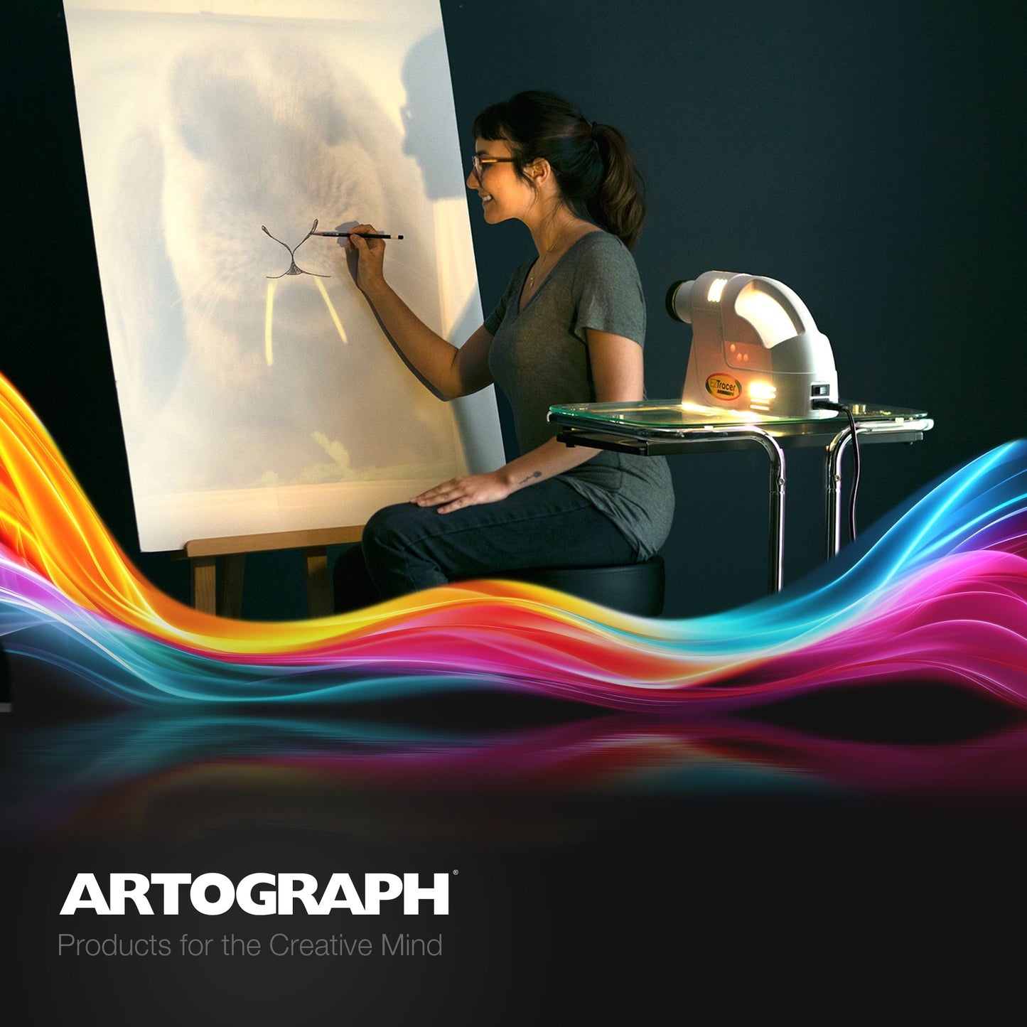 Artograph EZ Tracer Opaque Art Projector, Picture Enlarger for Tracing & Drawing