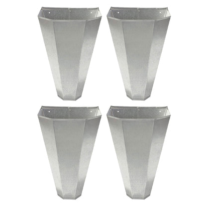 Little Giant RC2 Galvanized Steel Medium Poultry Restraining Cone, (4 Pack)