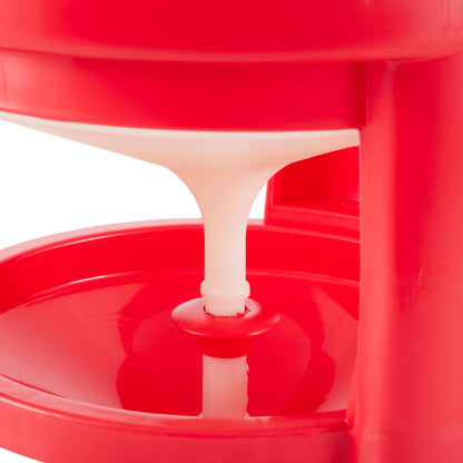 Little Giant 8 Gallon Tank Heavy Duty Poultry Chicken Gravity Waterer (4 Pack)