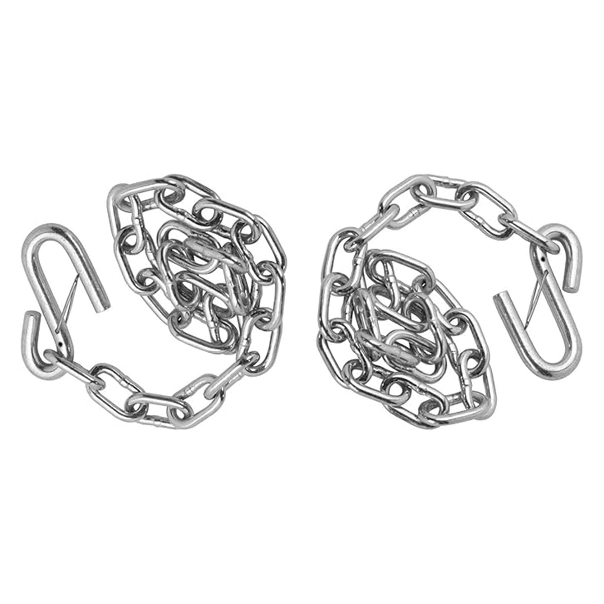 Fulton 24 Inch Trailer Hitch, Durable Steel Safety Chain with S-Hook and Latch - Find Fresh Goods