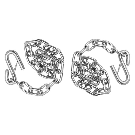 Fulton 24 Inch Trailer Hitch, Durable Steel Safety Chain with S-Hook and Latch - Find Fresh Goods