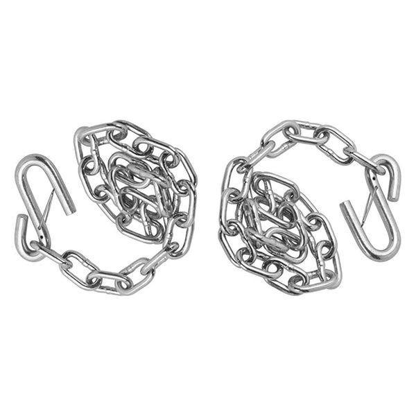 Fulton 24 Inch Trailer Hitch, Durable Steel Safety Chain with S-Hook and Latch