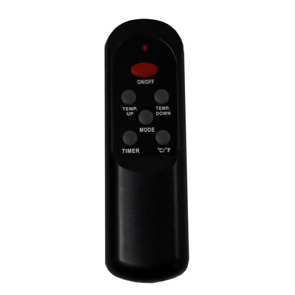 Lifesmart 6 Element 1500W Electric Infrared Quartz Space Heater, Brown (2 Pack)