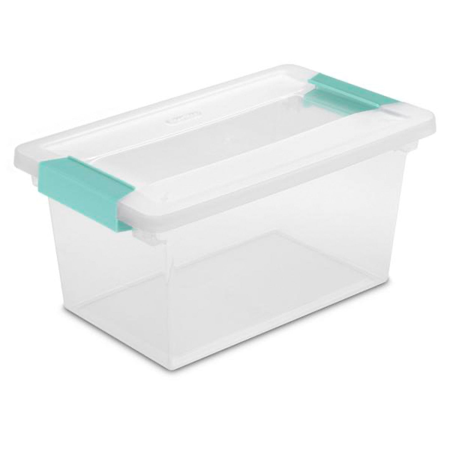 Sterilite Miniature Clip Storage Box, 6 Pack, & Medium Clip Storage Box, 4 Pack