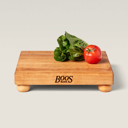 John Boos Small Maple Wood Edge Grain Cutting Board for Kitchen,12" x 12" x 1.5"