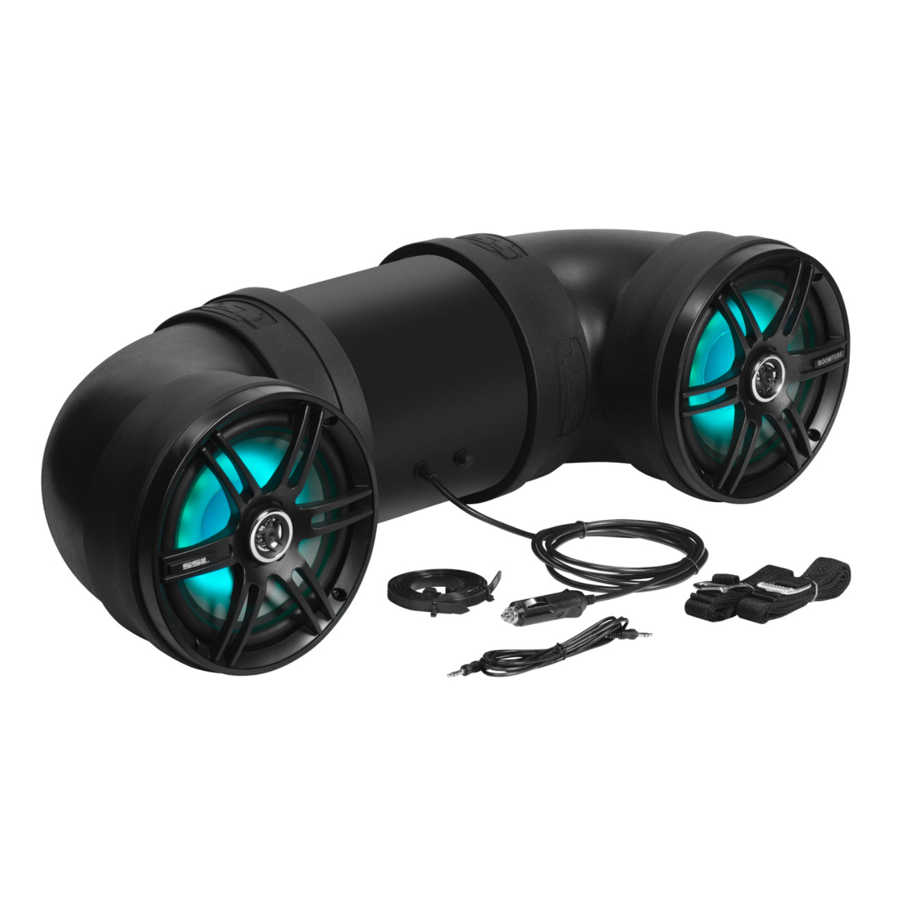 SOUNDSTORM BTB8L 8" 700W Bluetooth Amplified Marine/ATV Off Road Speaker System - Find Fresh Goods