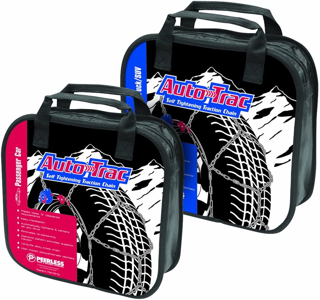 Auto-Trac 232405 Series 2300 Pickup Truck/SUV Traction Snow Tire Chains, Pair - Find Fresh Goods