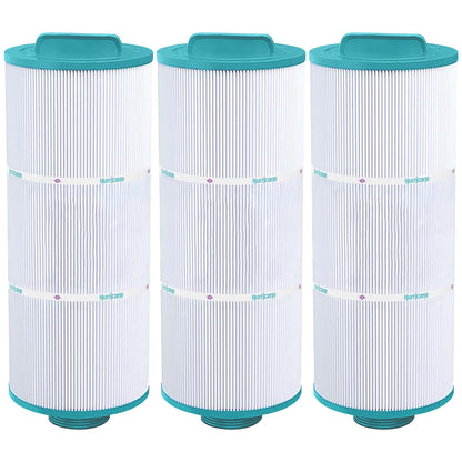 Hurricane 3 Pack HF5H502-01 Advanced Pool and Spa Filter Cartridge Replacement