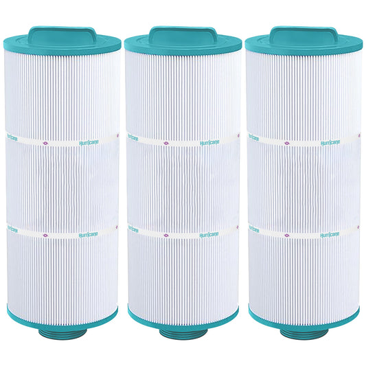 Hurricane 3 Pack HF5H502-01 Advanced Pool and Spa Filter Cartridge Replacement