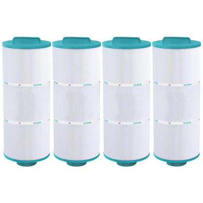 Hurricane 4 Pack HF5H502-01 Advanced Pool and Spa Filter Cartridge Replacement